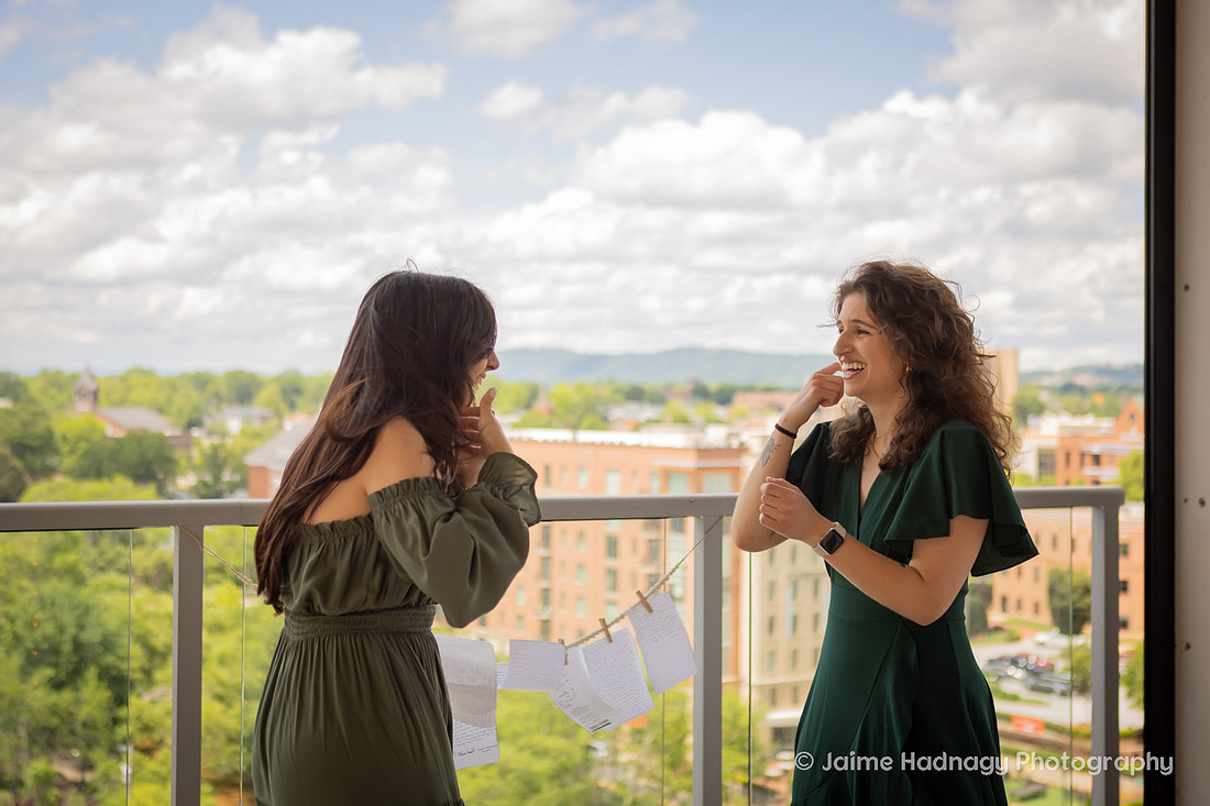 Same Sex Couple Engagement Photos in Greenville SC