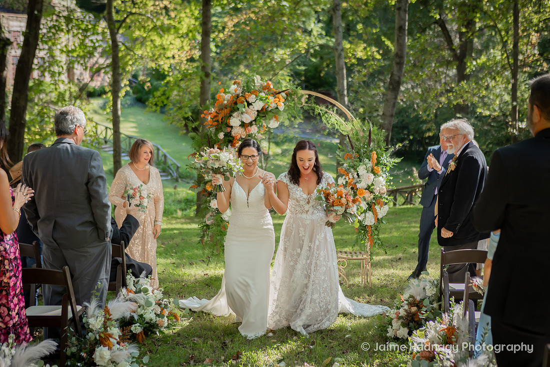 LGBT Wedding Ceremony in Asheville Douglas Ellington House | Photographer