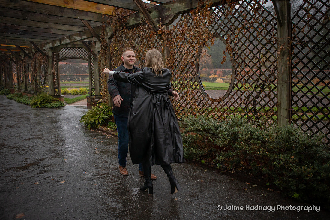 Engagement Session in the Rain | Asheville Photogrpaher