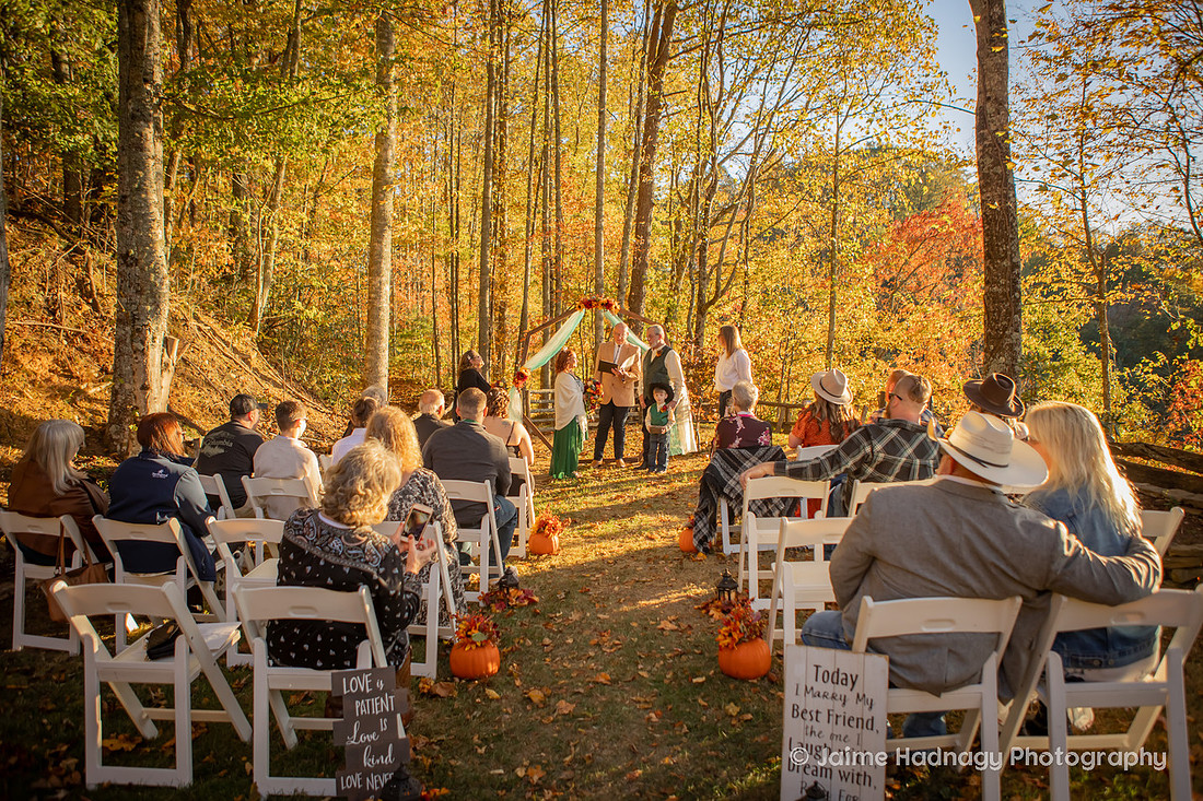Asheville Wedding Photographer Fall Wedding in the Mountains