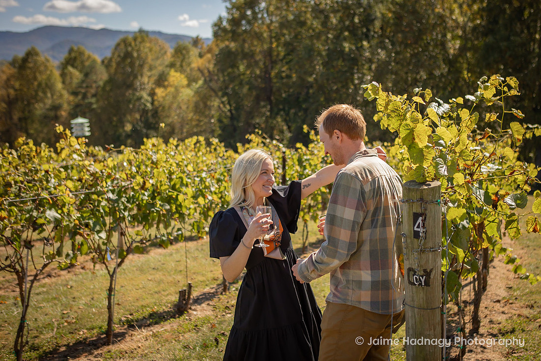 Winery Proposal Photography