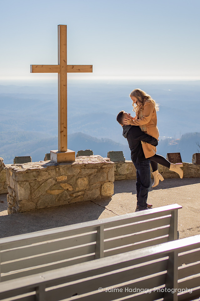 Asheville Engagement Photographer Goes to Pretty Place