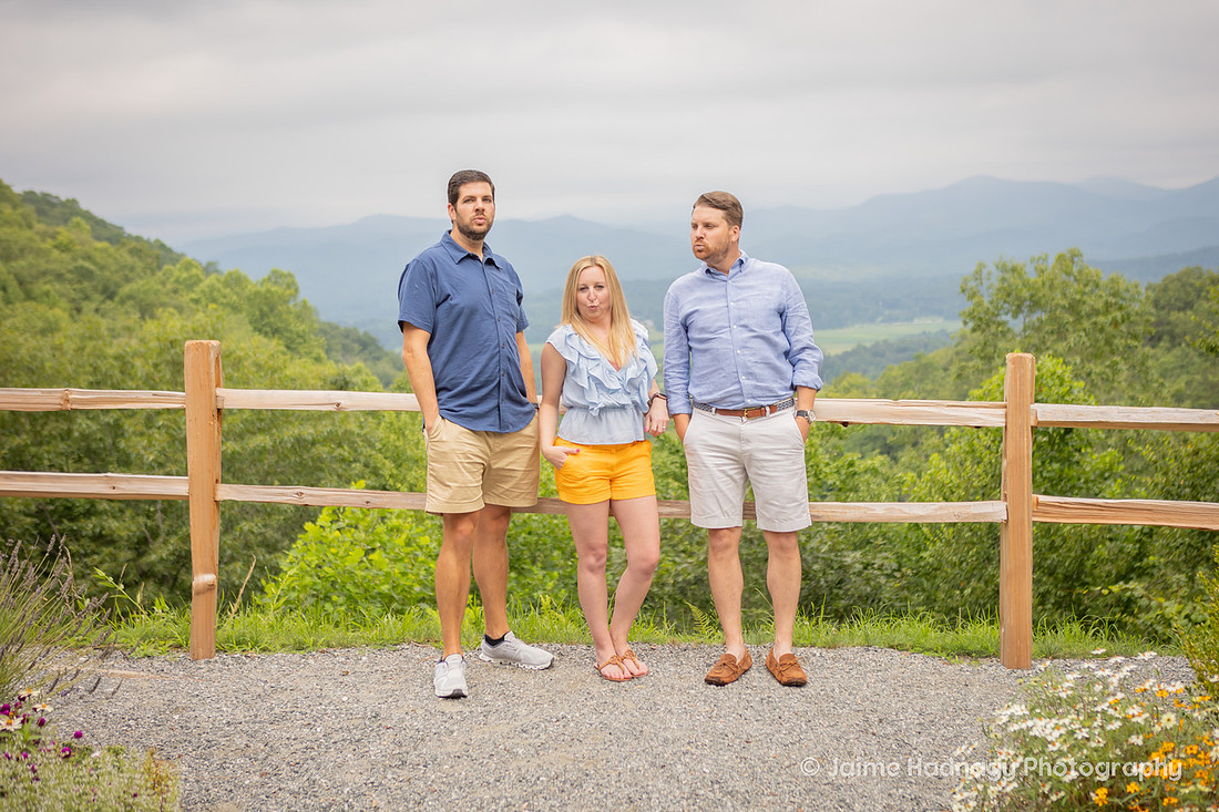 Playful Family Photos | Asheville Photographer travels to Contessee Falls Brevard