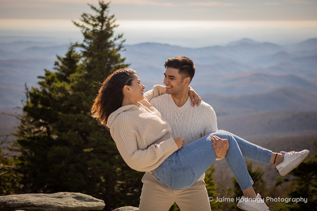 Engagement Photographer Western NC
