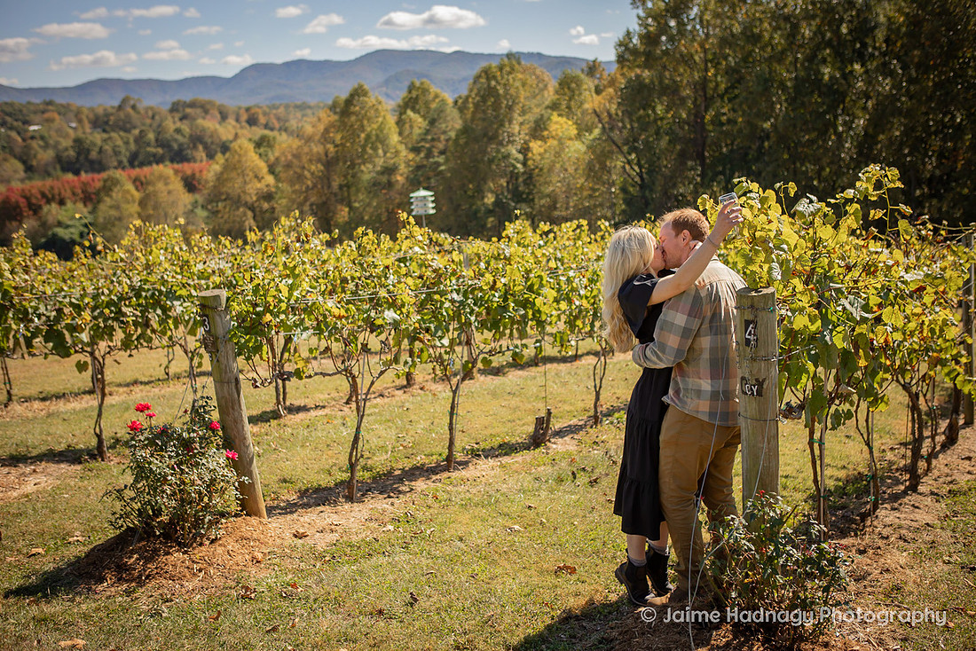 Winery Proposal Photography