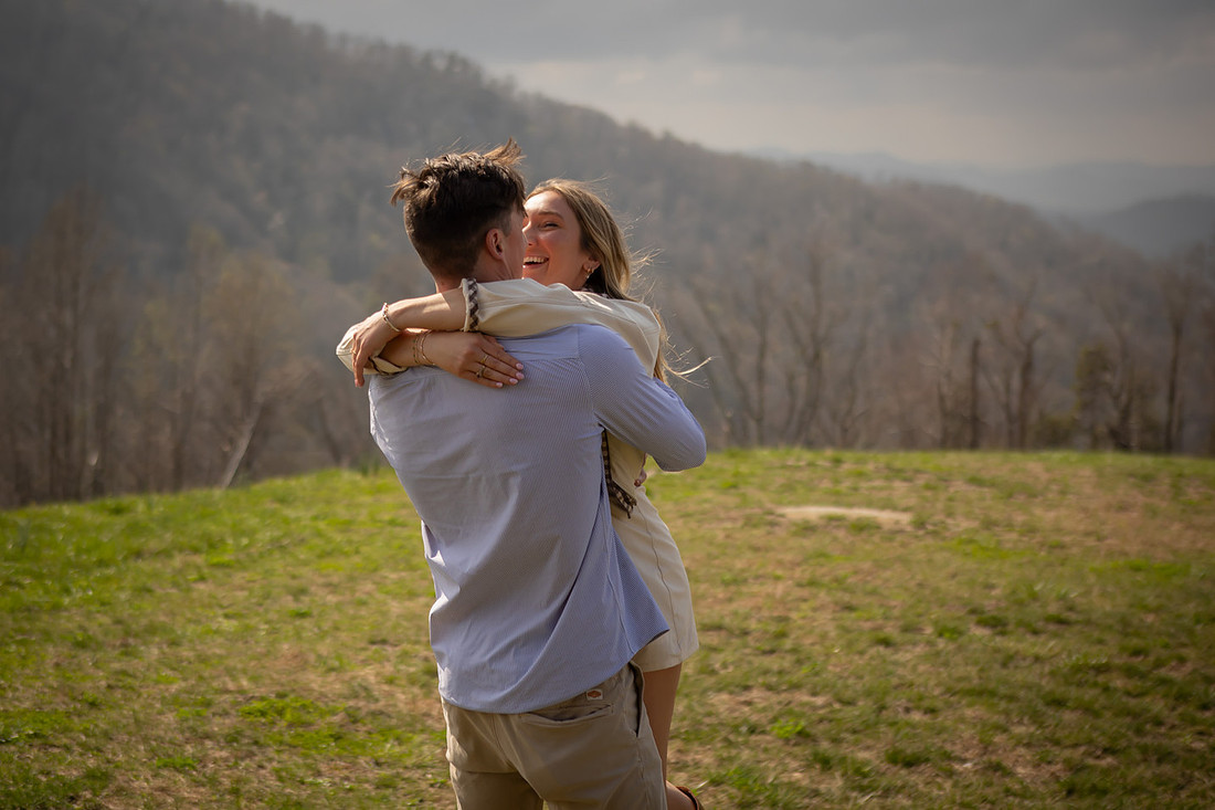 Surprise Proposal | Asheville Photographer