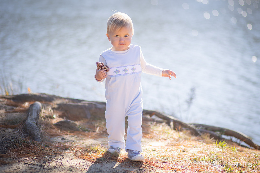 Family Photography in Asheville with One Year Old at Beaver Lake and the Bird Sanctuary