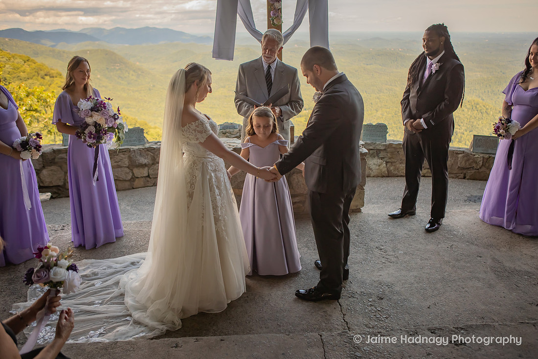 Small Mountain Wedding at Pretty Place Fred Symmes Chapel | North Carolina Elopement Photographer