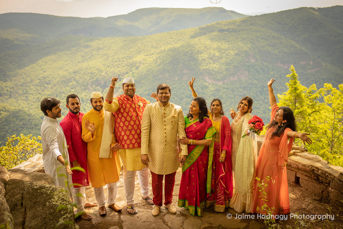 Indian Wedding in North Carolina | Asheville Elopement Photographer