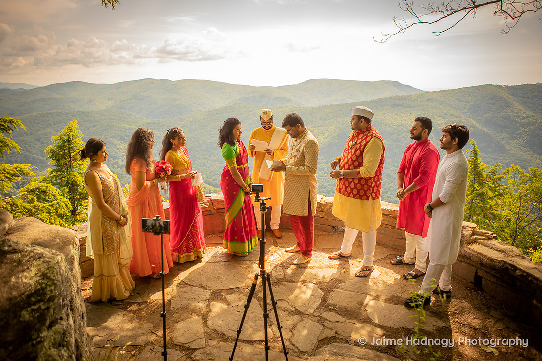 Mountain Top Indian Elopement