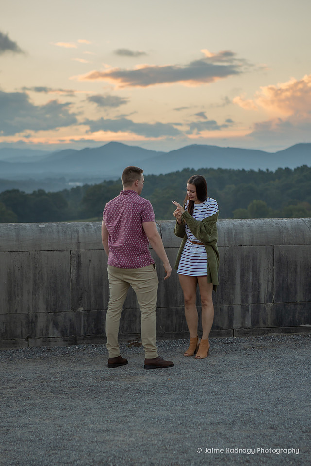 Asheville Surprise Proposal Photographer at The Biltmore