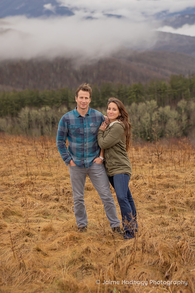 Asheville Photographer Mountain Engagement Photoshoot