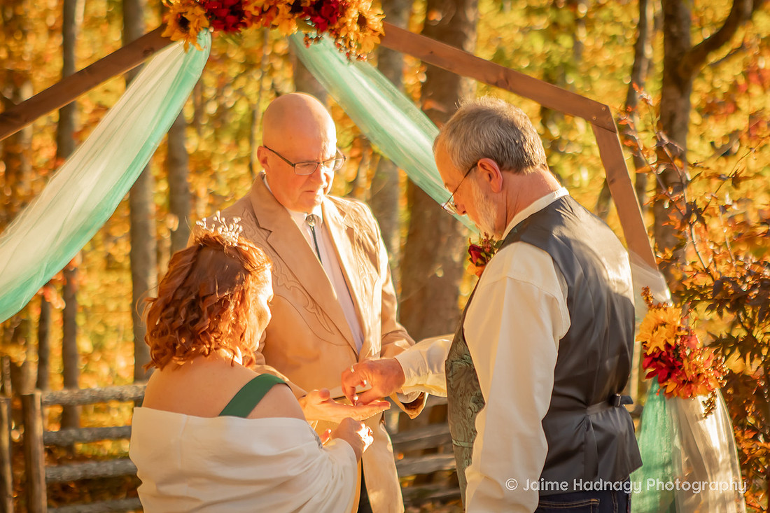 Asheville Wedding Photographer Fall Wedding in the Mountains