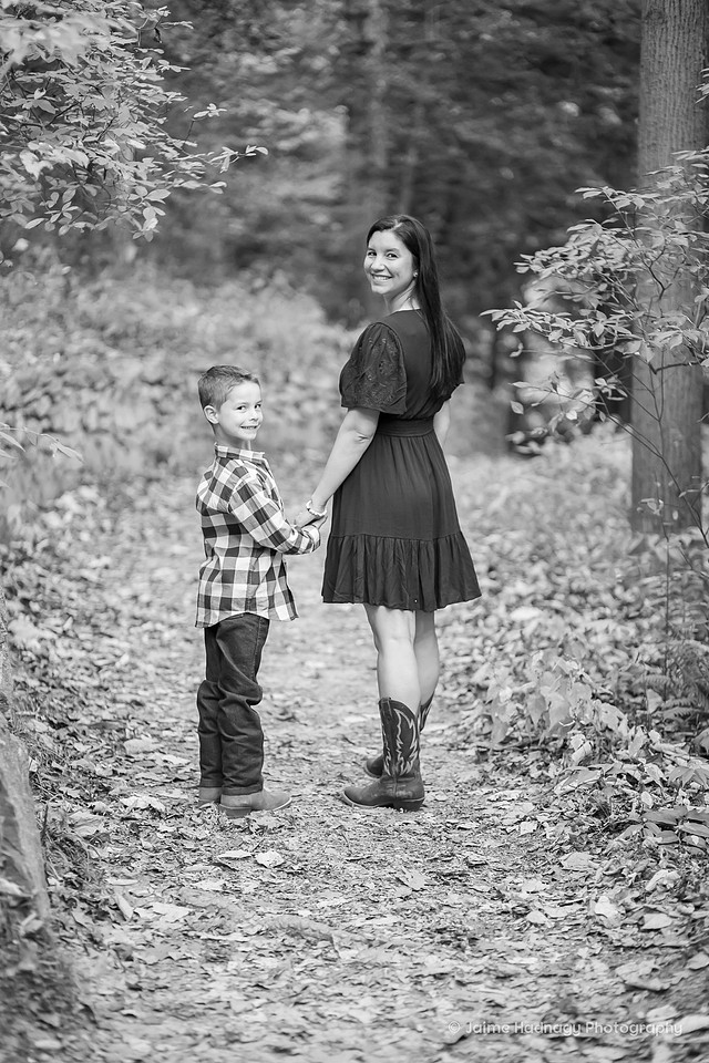 Portrait of Mother and Son | Asheville Family Photographer