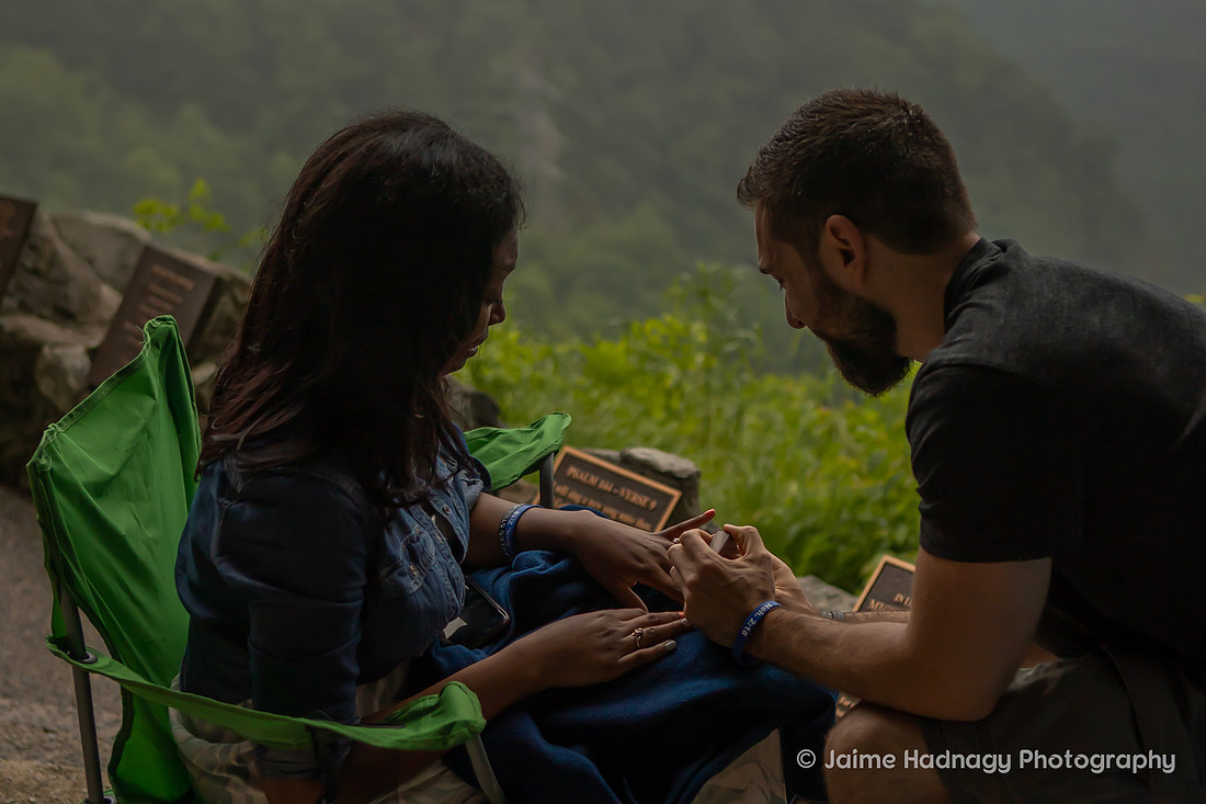 Proposal Photography at Pretty Place