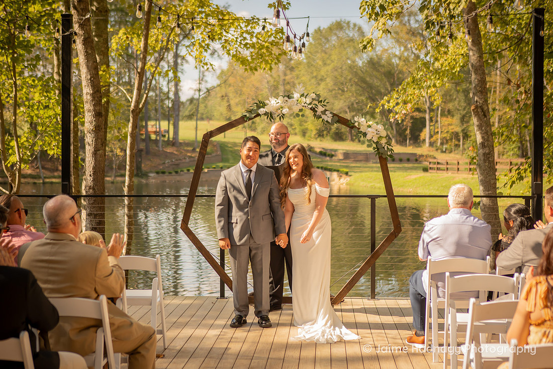 Outdoor Wedding Ceremony | WNC Photographer in South Carolina