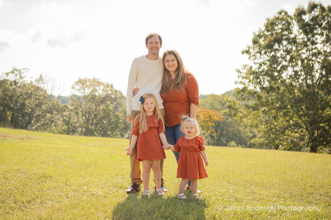 Outdoor Extended Family Portrait | Asheville Photographer