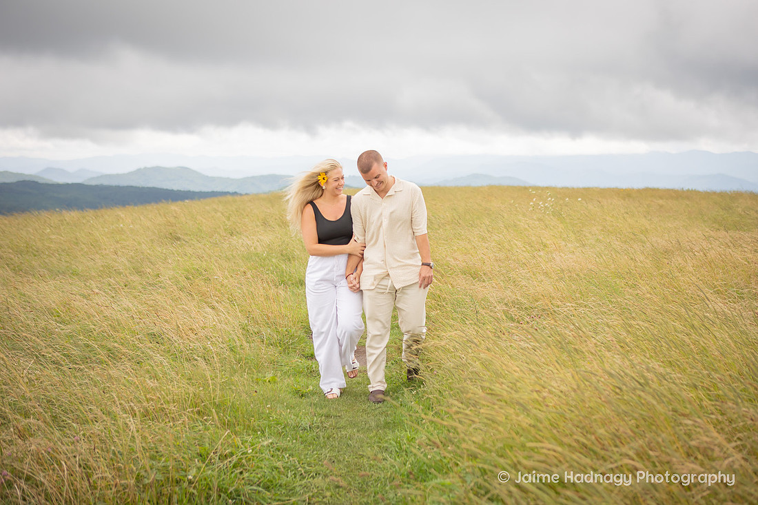 Romantic Hiking Proposal | Asheville Engagement Photographer