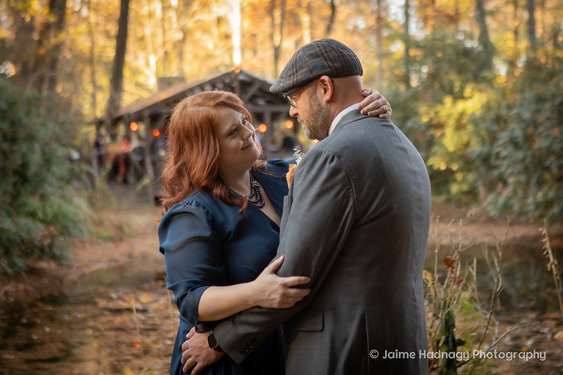 Outdoor Bride and Groom Portraits | Asheville Wedding Photographer