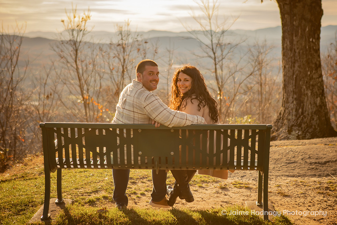 Fun Engagement Session in the Mountains of Western NC | Asheville Photographer