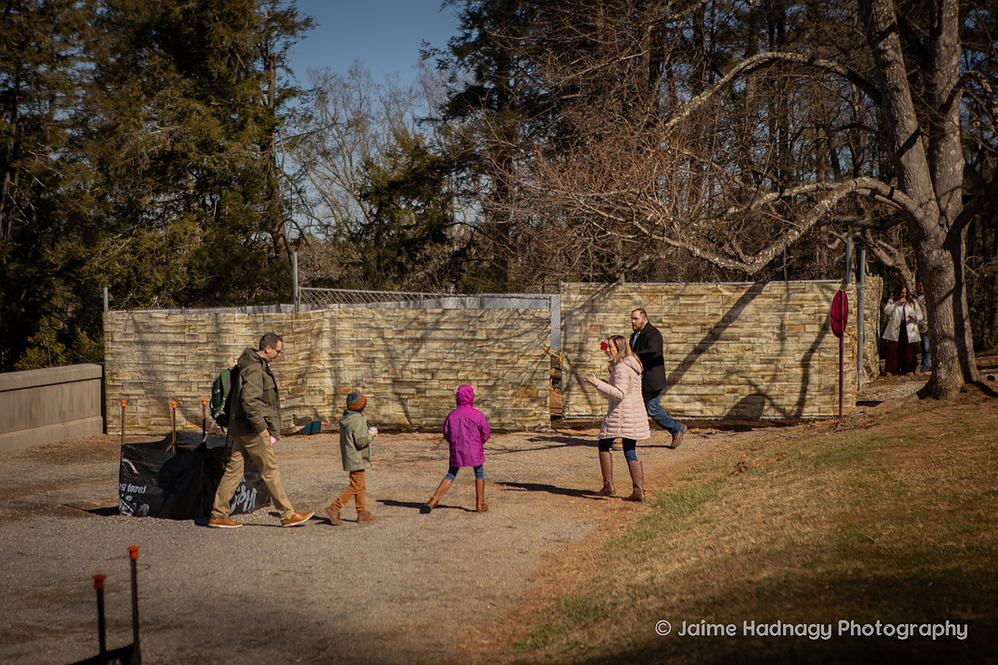 Surprise Proposal Photography at the Biltmore Estate