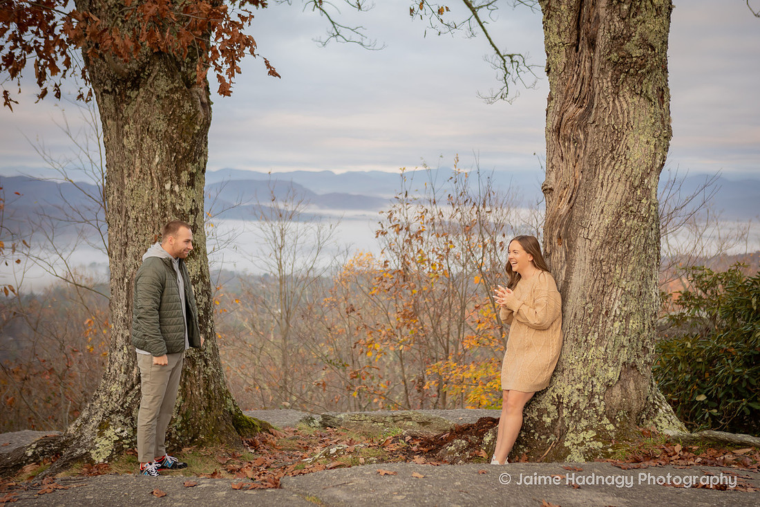 Engagement Photos in Hendersonville, NC