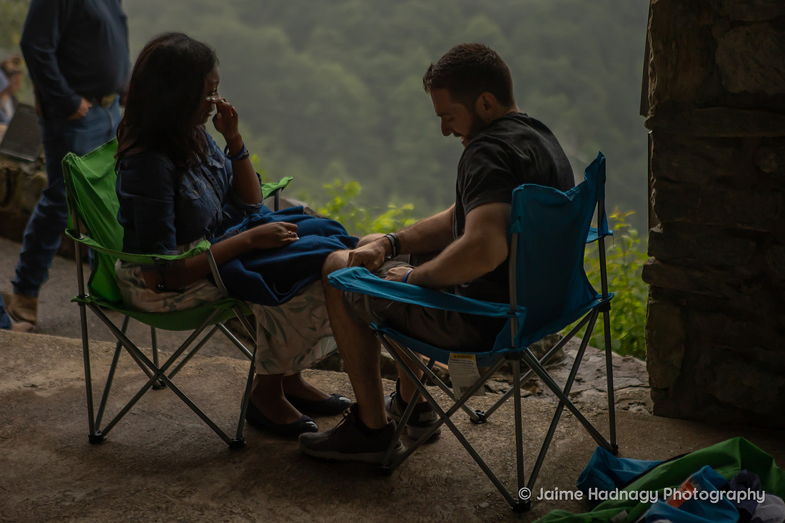 Proposal Photographer at Pretty Place Chapel