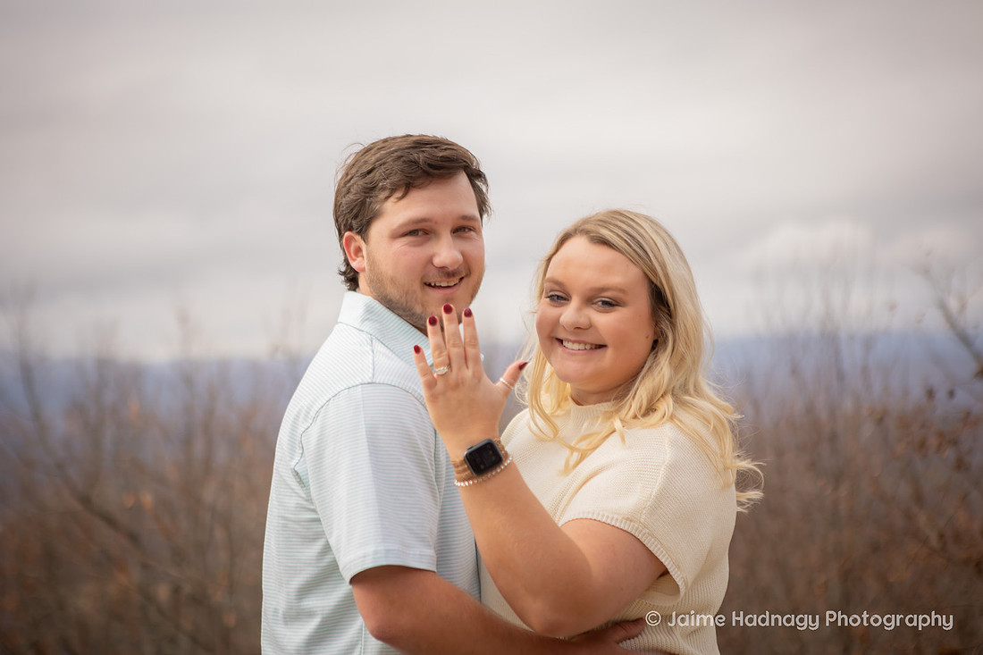 Hendersonville NC Engagement in the Mountains