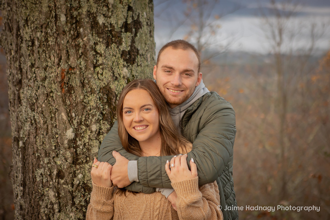 Engagement Photos in Hendersonville, NC