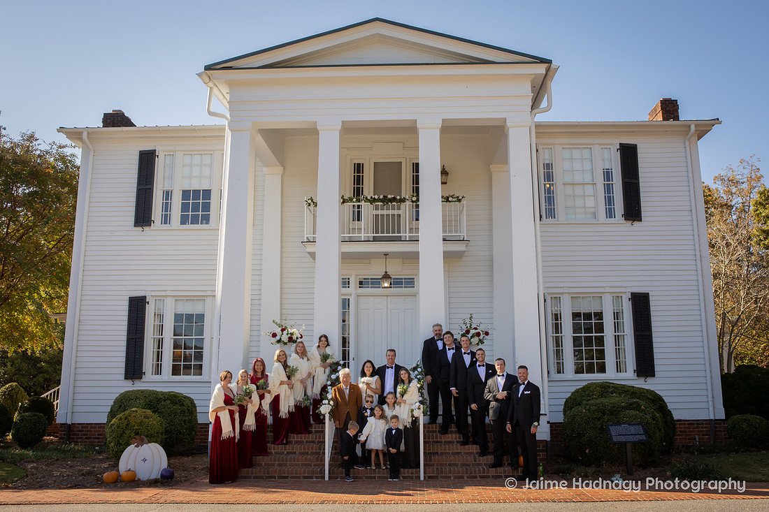 Beautiful Outdoor Wedding Photography at Furman University in Greenville SC