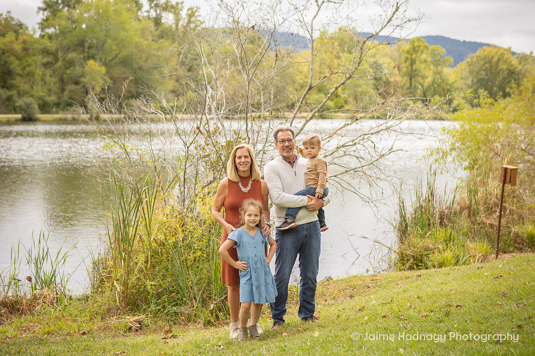 Extended Family Photos in the Park | Asheville Professional Photographer