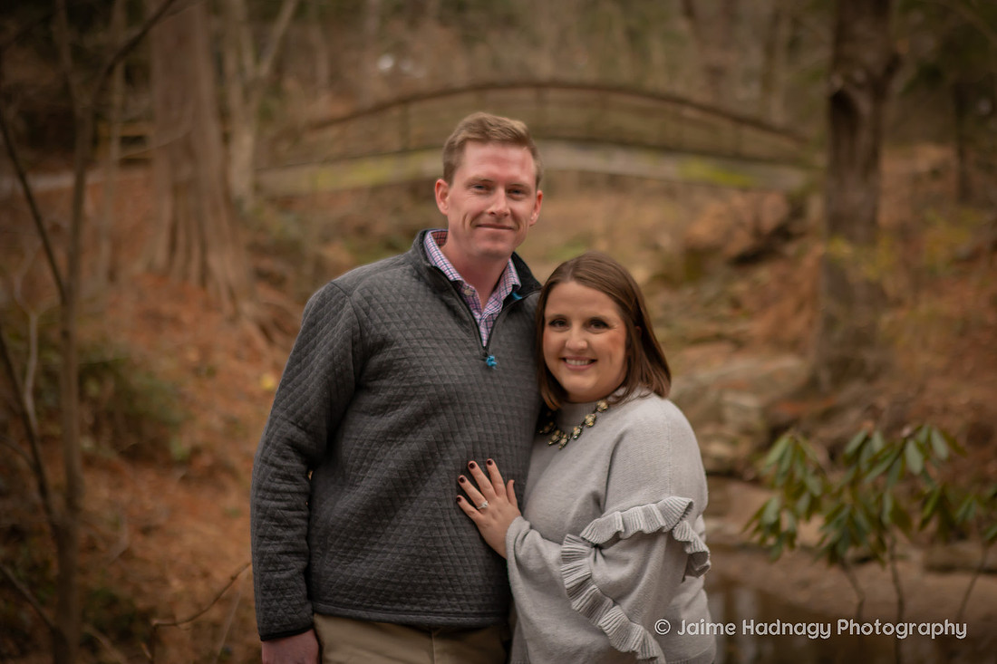 Engagement Photos at Botanical Gardens