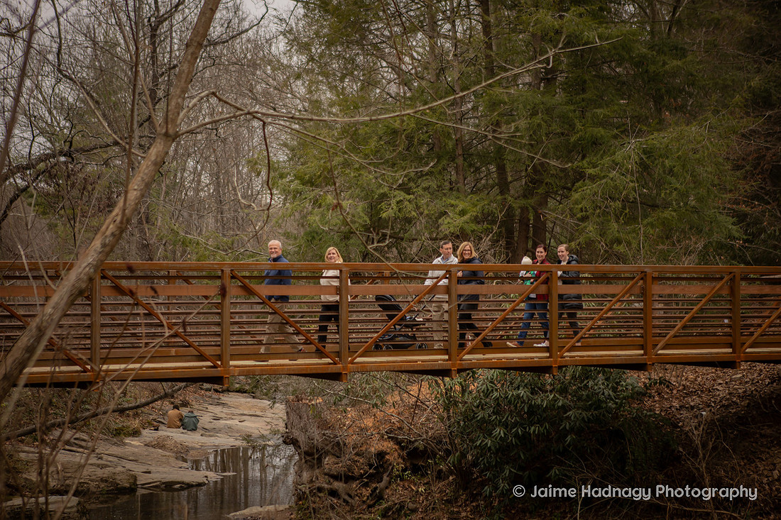 Proposal with family at the Botanical Gardens