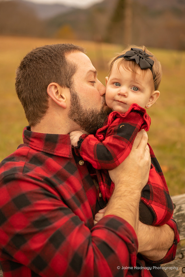 Daddy and Baby Photos | Asheville Family photographer