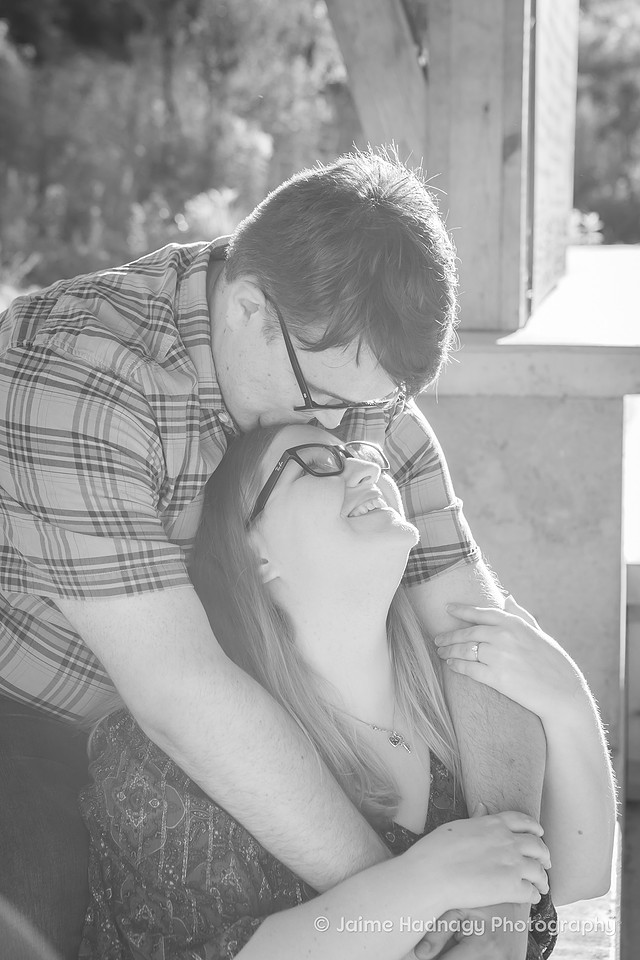 Engagement Session at NC Arboretum