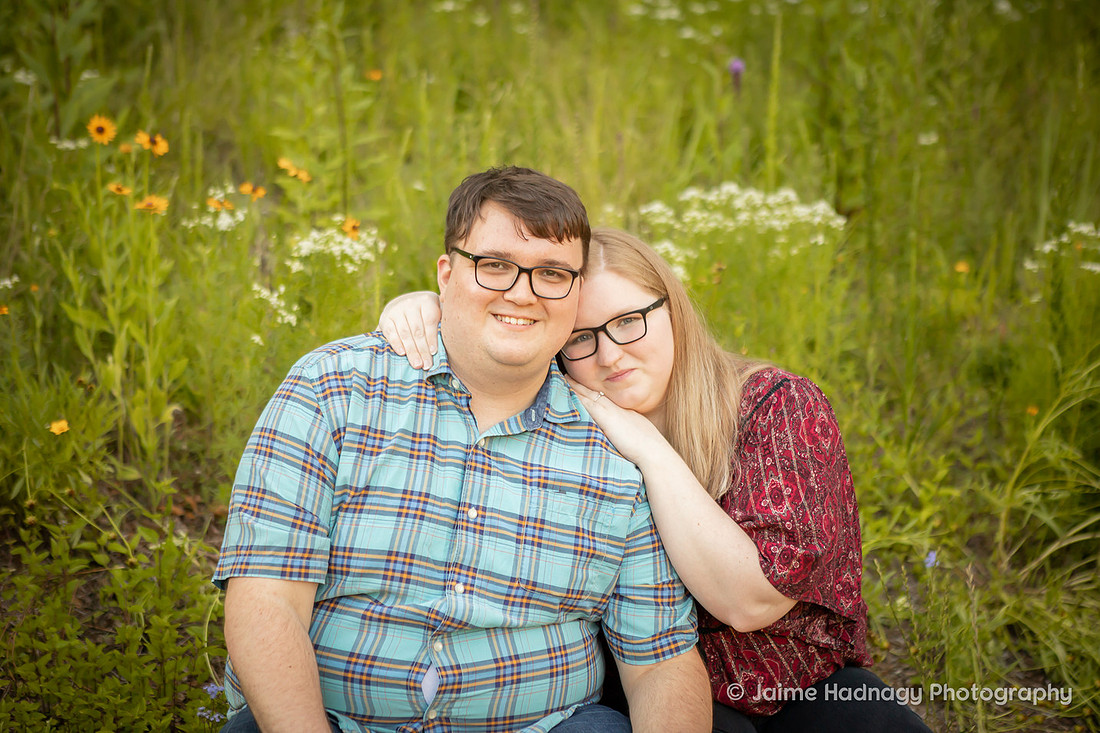 Asheville Engagement Photos at NC Arboretum