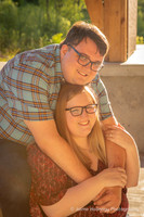 Madison & Levi: Engagement Session at NC Arboretum
