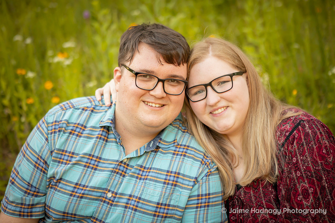 Asheville Engagement Photos at NC Arboretum