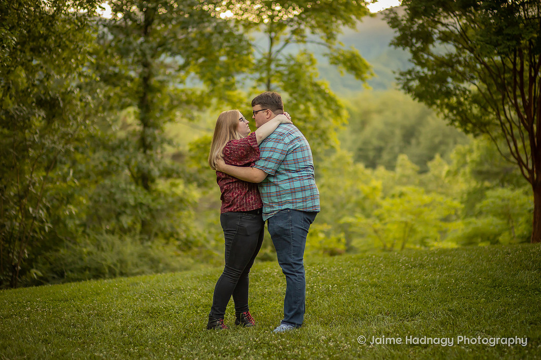 Beautiful Engagement Photography at NC Arboretum in Asheville