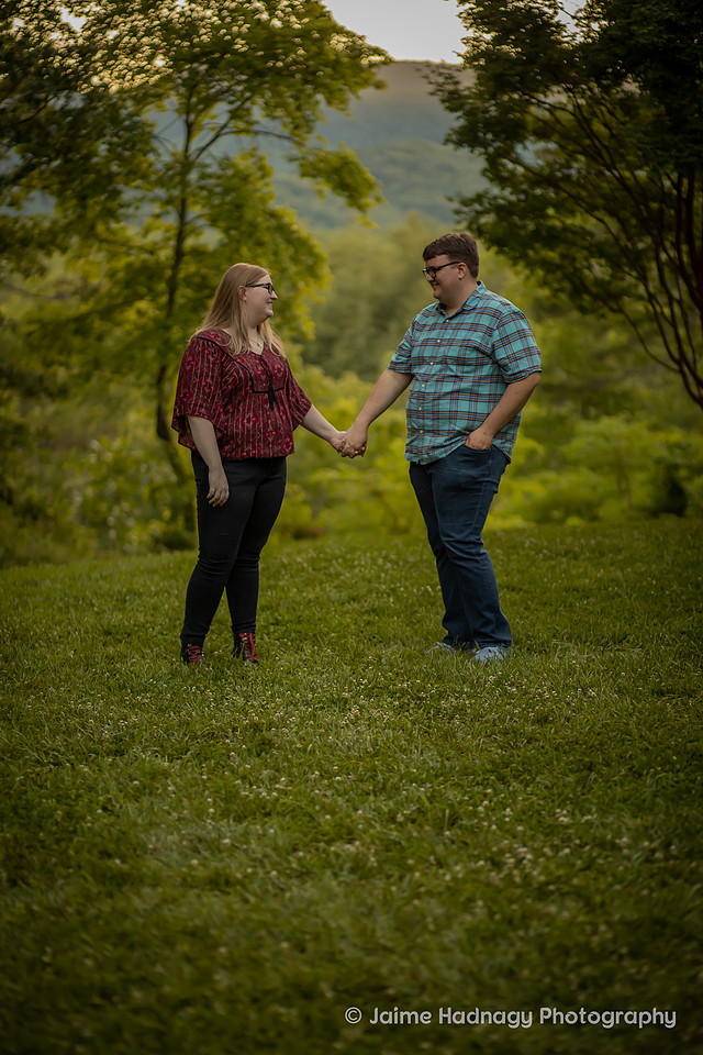 Beautiful Engagement Photography at NC Arboretum in Asheville