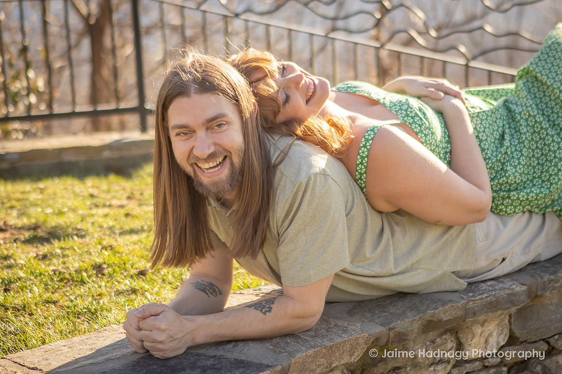 Sweet and Fun Engagement Photos in the Mountains