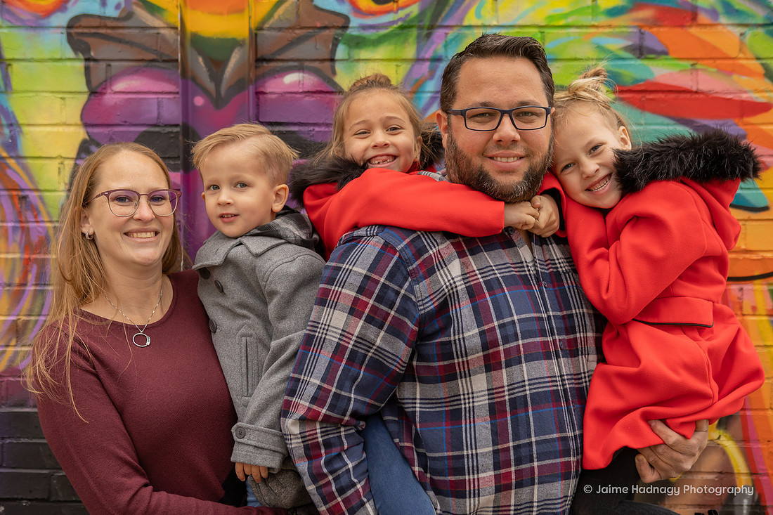 Fun Family Photo Shoot With Asheville Graffiti