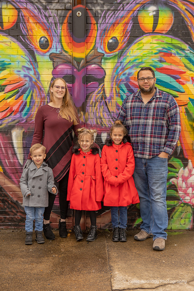 Family Photos with Asheville Graffiti
