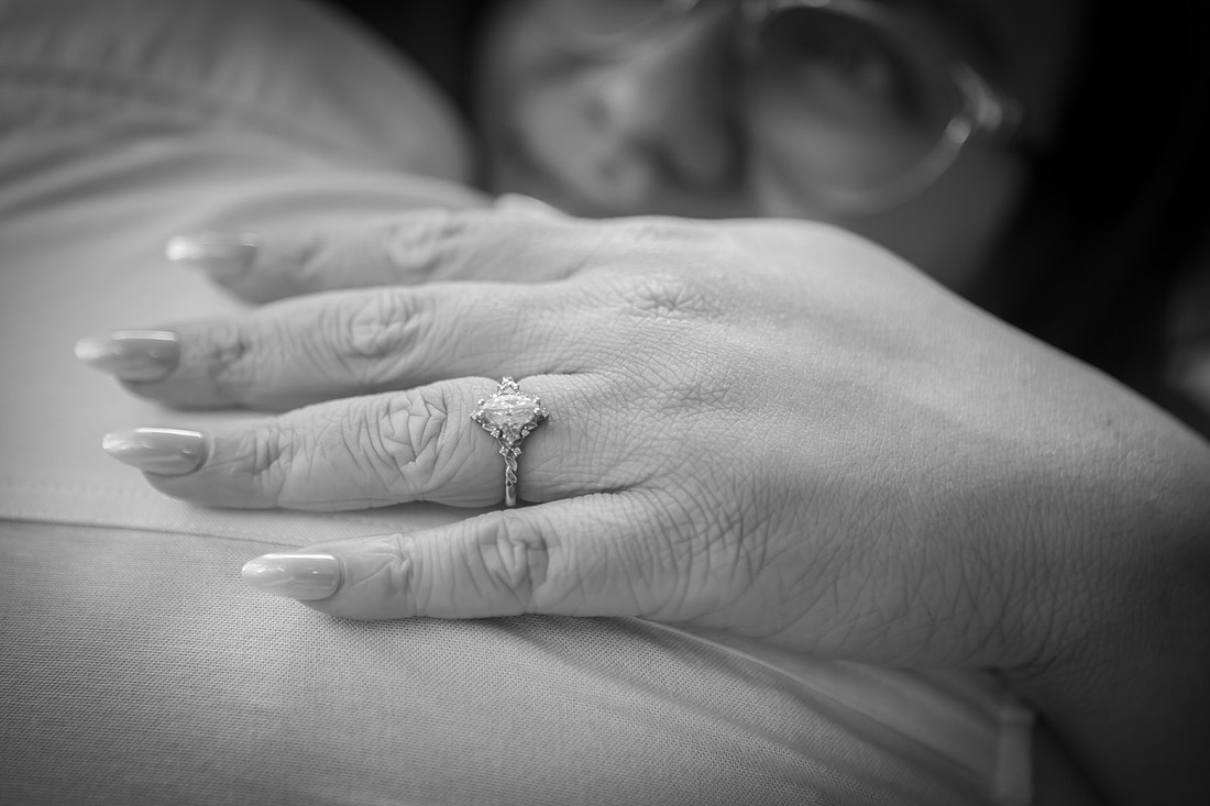 Engagement Photography in Falls Park in Greenville SC 