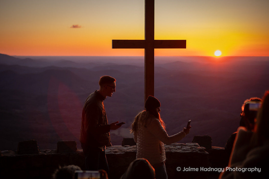 Surprise Proposal at Pretty Place at Sunrise