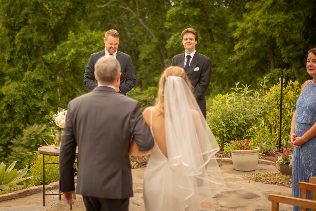 Micro Wedding at VRBO House in the Mountains | Asheville Elopement
