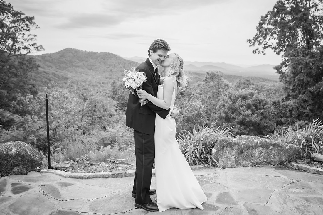 Wedding Portraits in the Mountains | WNC Elopement Photographer