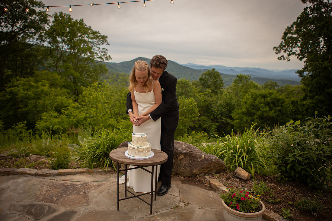 Wedding Portraits in the Mountains | WNC Elopement Photographer