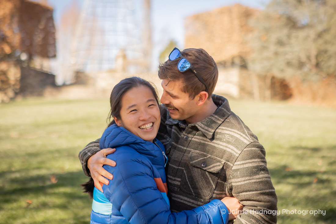 Surprise Proposal at the NC Arboretum | Asheville Proposal Photographer
