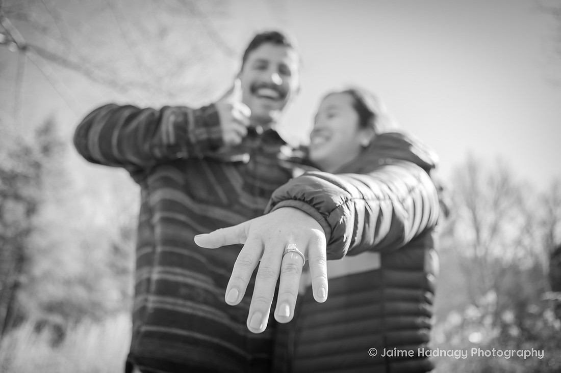 Engagement Photos at the NC Arboretum 